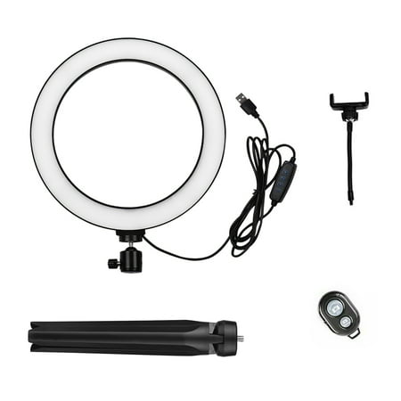 Hexiaoyi Fill Light Mobile Phone Live Broadcast Photography Three-Legged Bracket Anchor Self-Timer Beauty 10 Inch LED Ring Light Color, Size : 50cm Hexiaoyi Fill Light Mobile Phone Live Broadcast Photography Three-Legged Bracket Anchor Self-Timer Beauty 10 Inch LED Ring Light Color, Size : 50cm